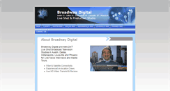 Desktop Screenshot of broadwaydigital.us
